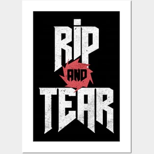 Rip and Tear Posters and Art